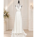 WG016 Lulus Choose Your Love White Surplice Maxi Dress Size 8 NWT